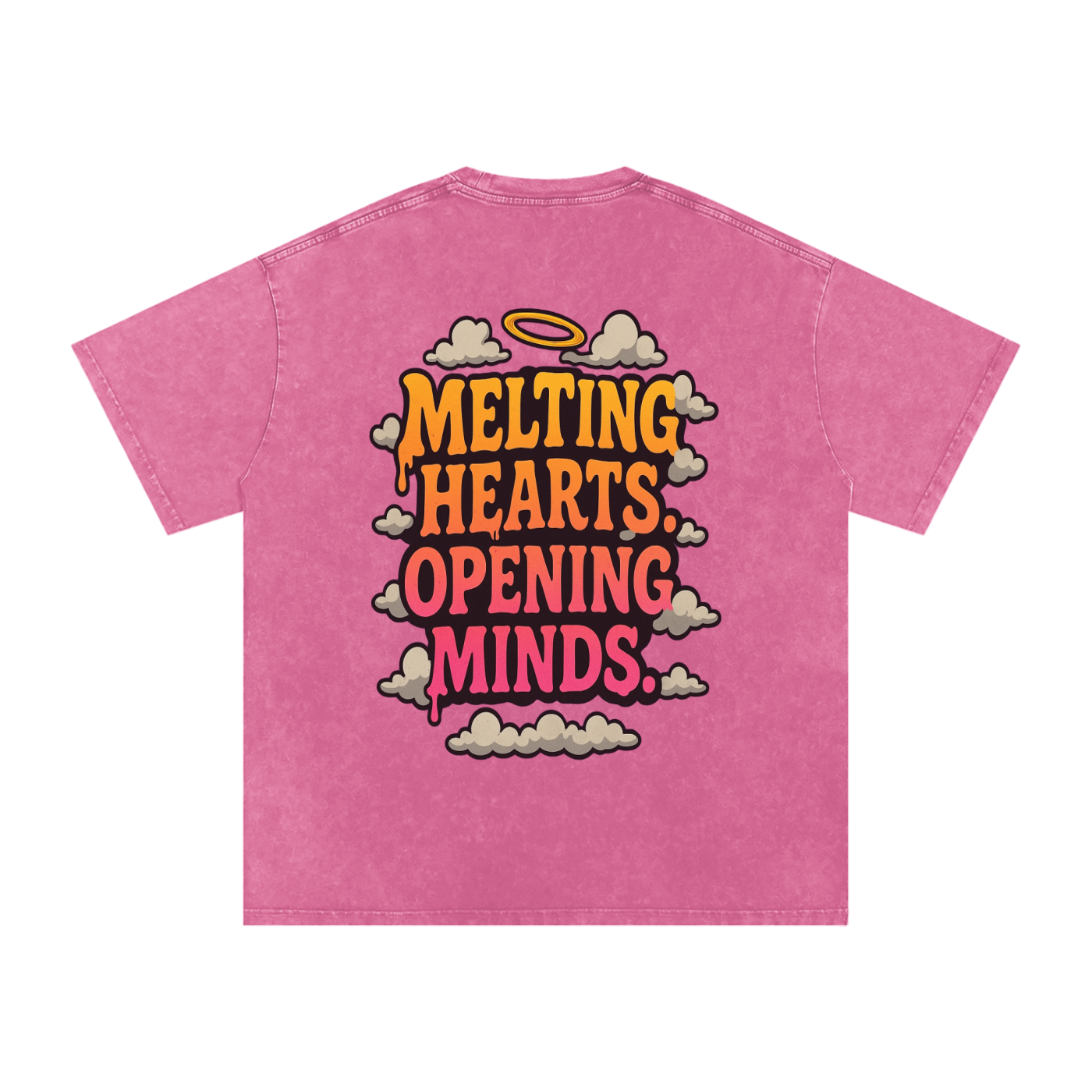 "MELTING HEARTS OPENING MINDS" MENS TEE