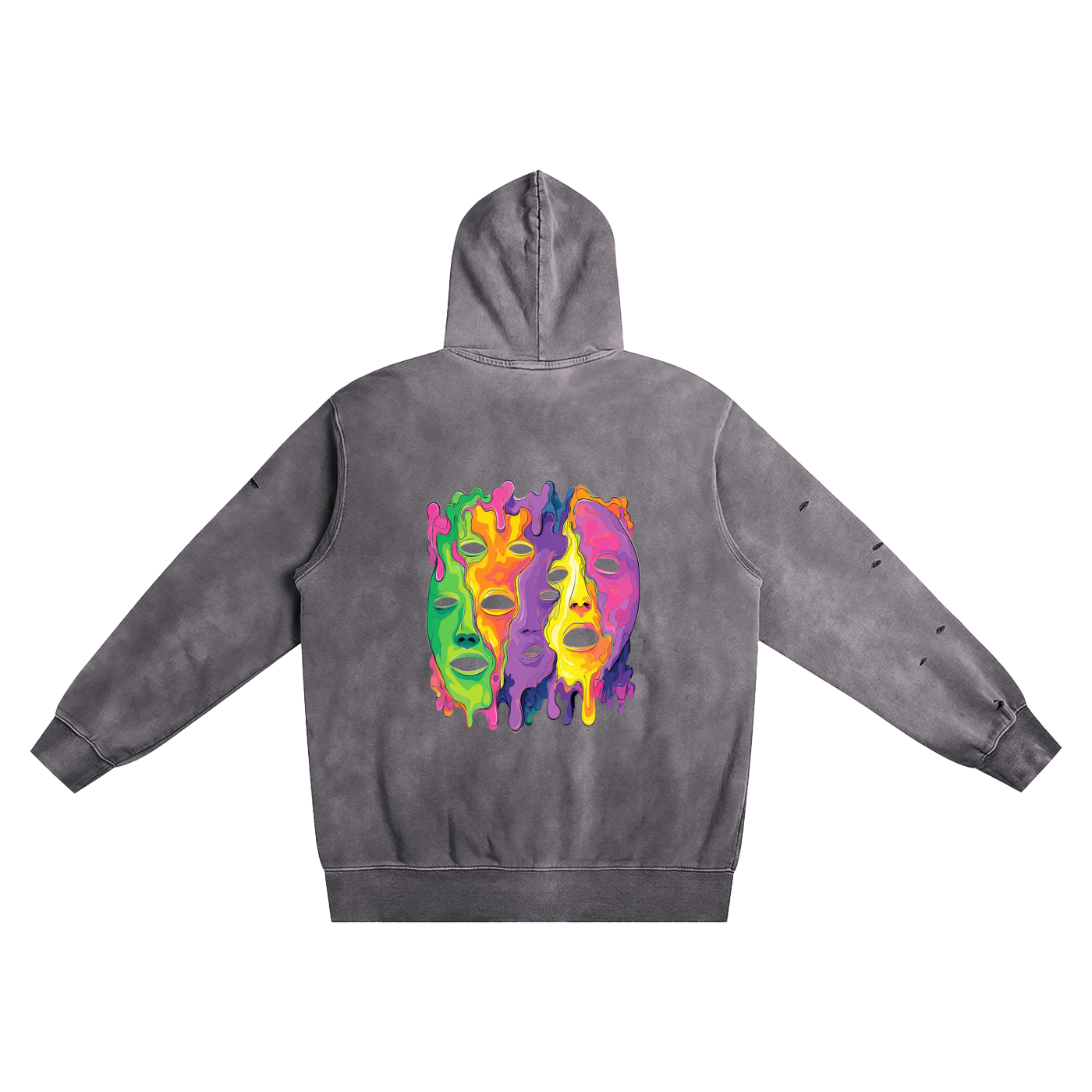 "MELTING FACES 1ST EDITION" MENS HOODIE