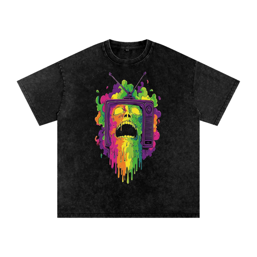 "TURN THE TV OFF" MENS TEE