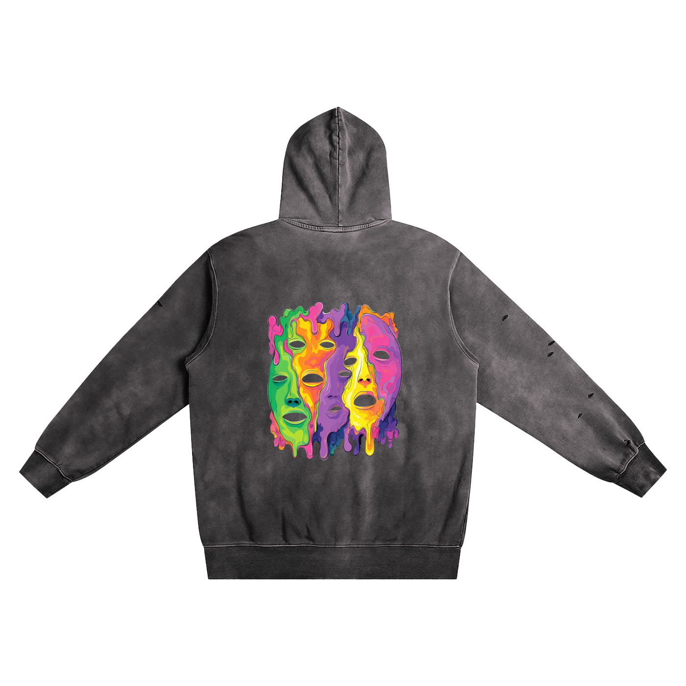 "MELTING FACES 1ST EDITION" MENS HOODIE