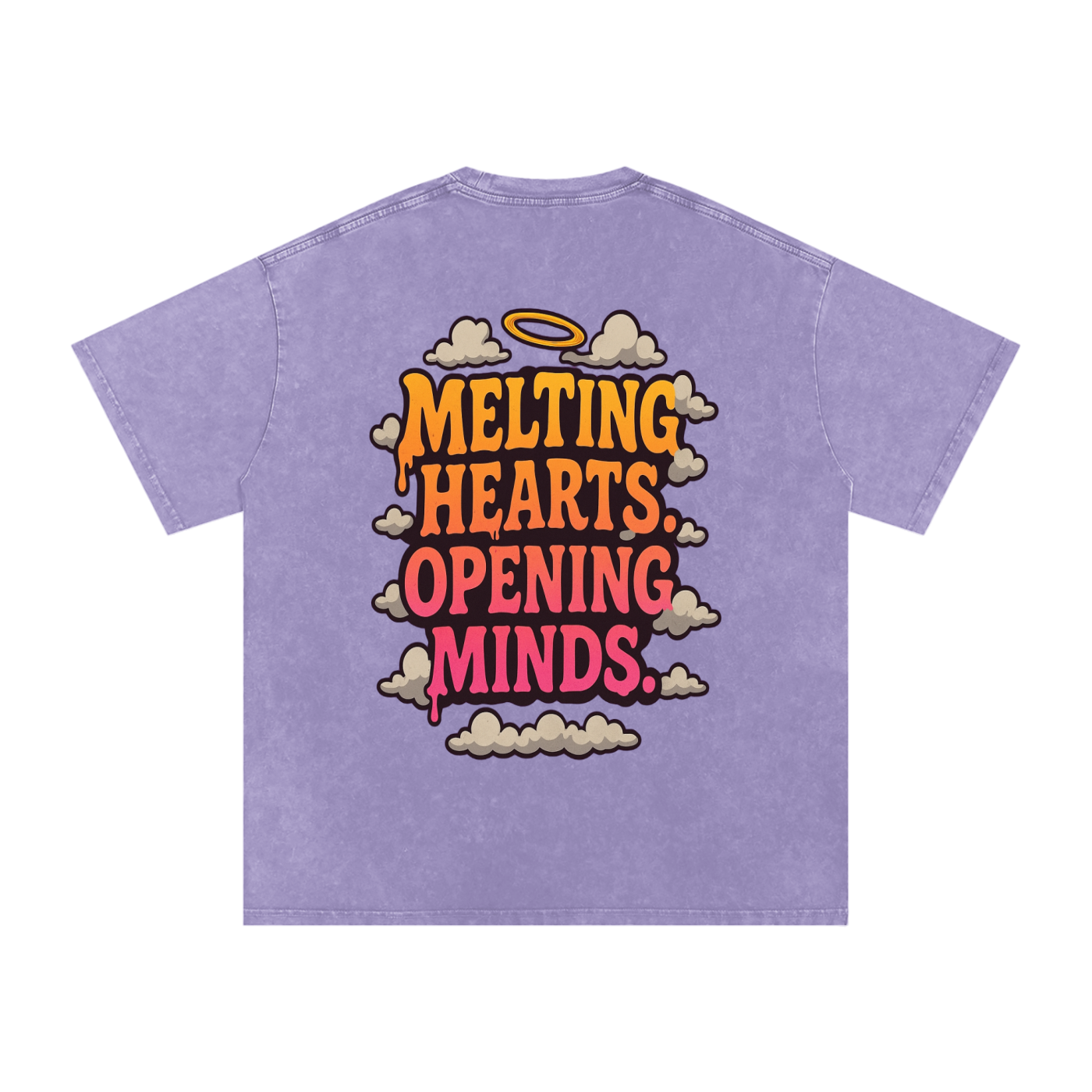 "MELTING HEARTS OPENING MINDS" MENS TEE