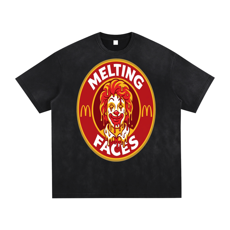 mickey D's melting face T